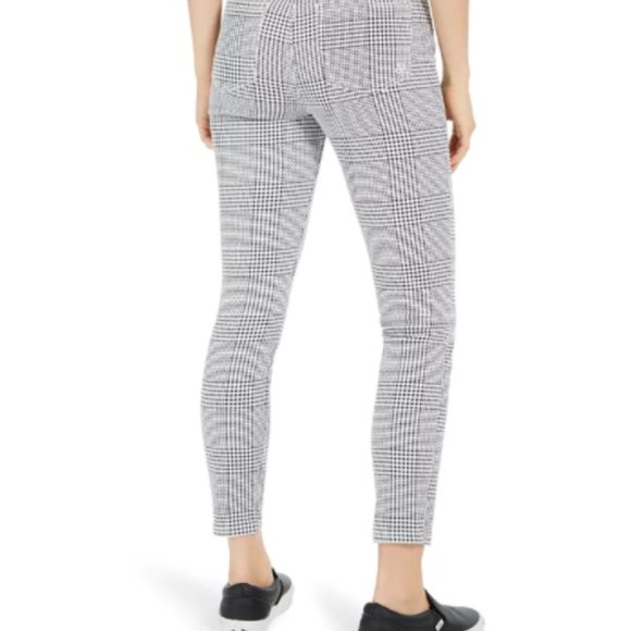 Indigo Rein Houndstooth Ankle Jeans- Macy's - Picture 5 of 7